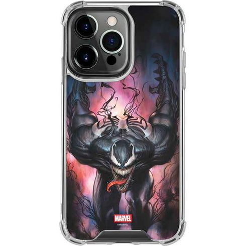 Marvel Venom Absolute Carnage by Adi Granov iPhone 14 Pro Clear Case